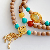 Rosewood Agarwood 108 Prayer Beads Bracelet