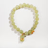 Hetian jade bear bracelet