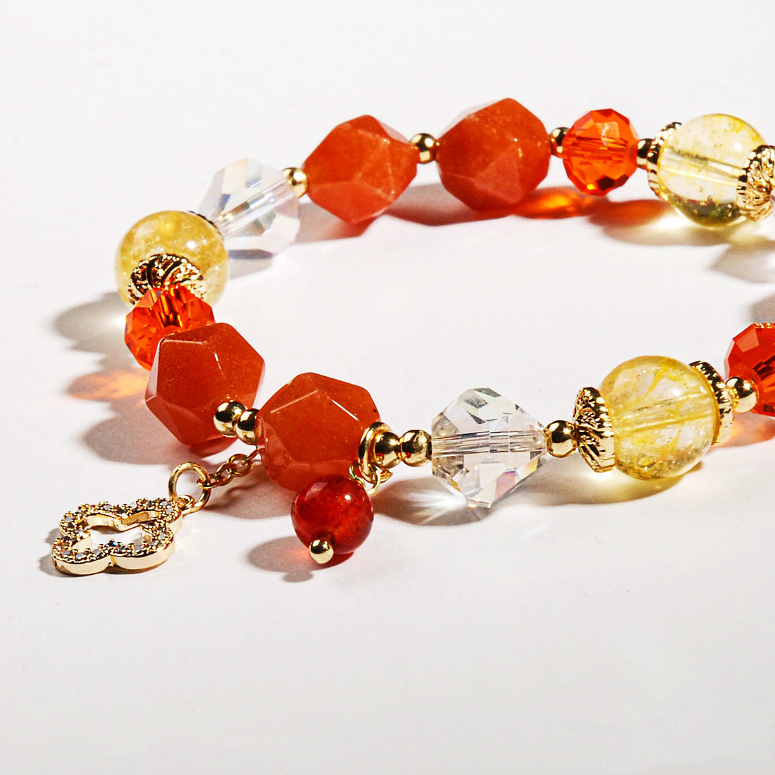 Agate Crystal Bracelet