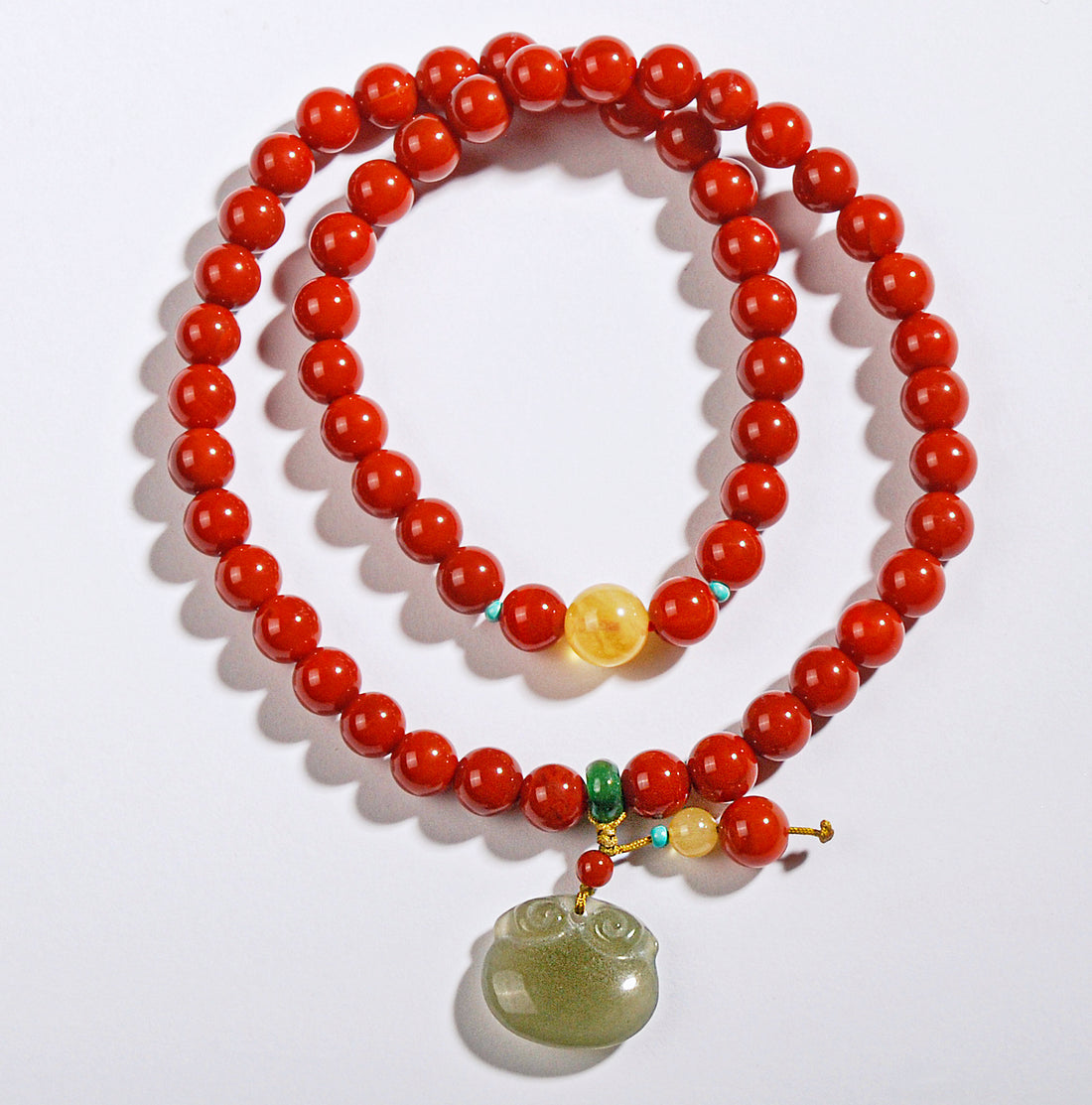 Double Circle Agate Bracelet