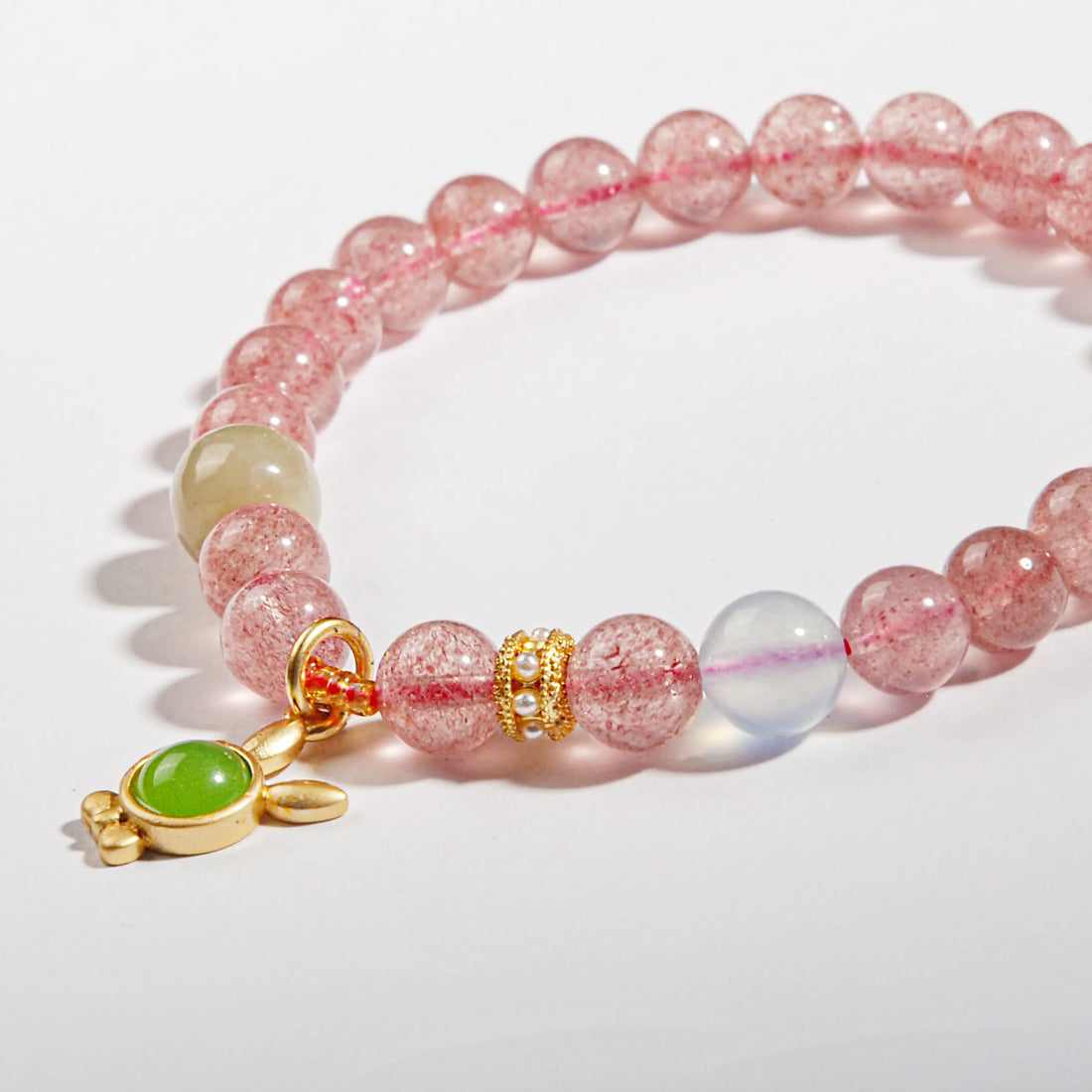 Strawberry  Quartz Bracelet