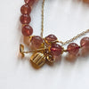 Strawberry Quartz bracelet