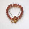 Strawberry Quartz bracelet