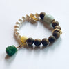 Agarwood Pearls Bracelet