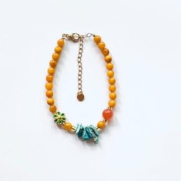 Amber Turquoise bracelet