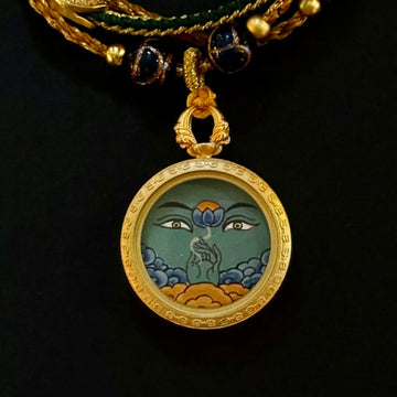 Bodhisattva Tara Green's Dharma Eye Bracelet（绿度母法器法眼手串）