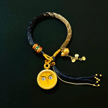 Jamhala-yellow's Eyes Bracelet（黄财神法眼手串）