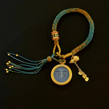 Medicine Buddha (Bhaiṣajyaguru) Eye Bracelet（药师佛法眼手串）