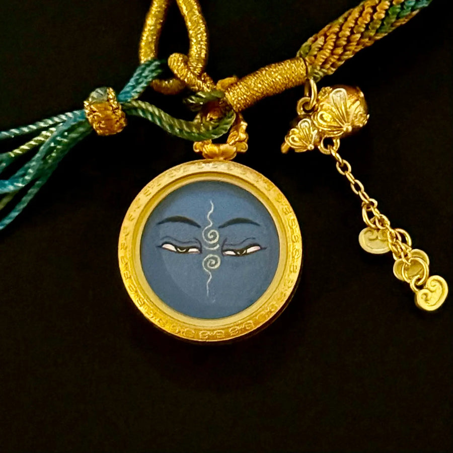 Medicine Buddha (Bhaiṣajyaguru) Eye Bracelet（药师佛法眼手串）