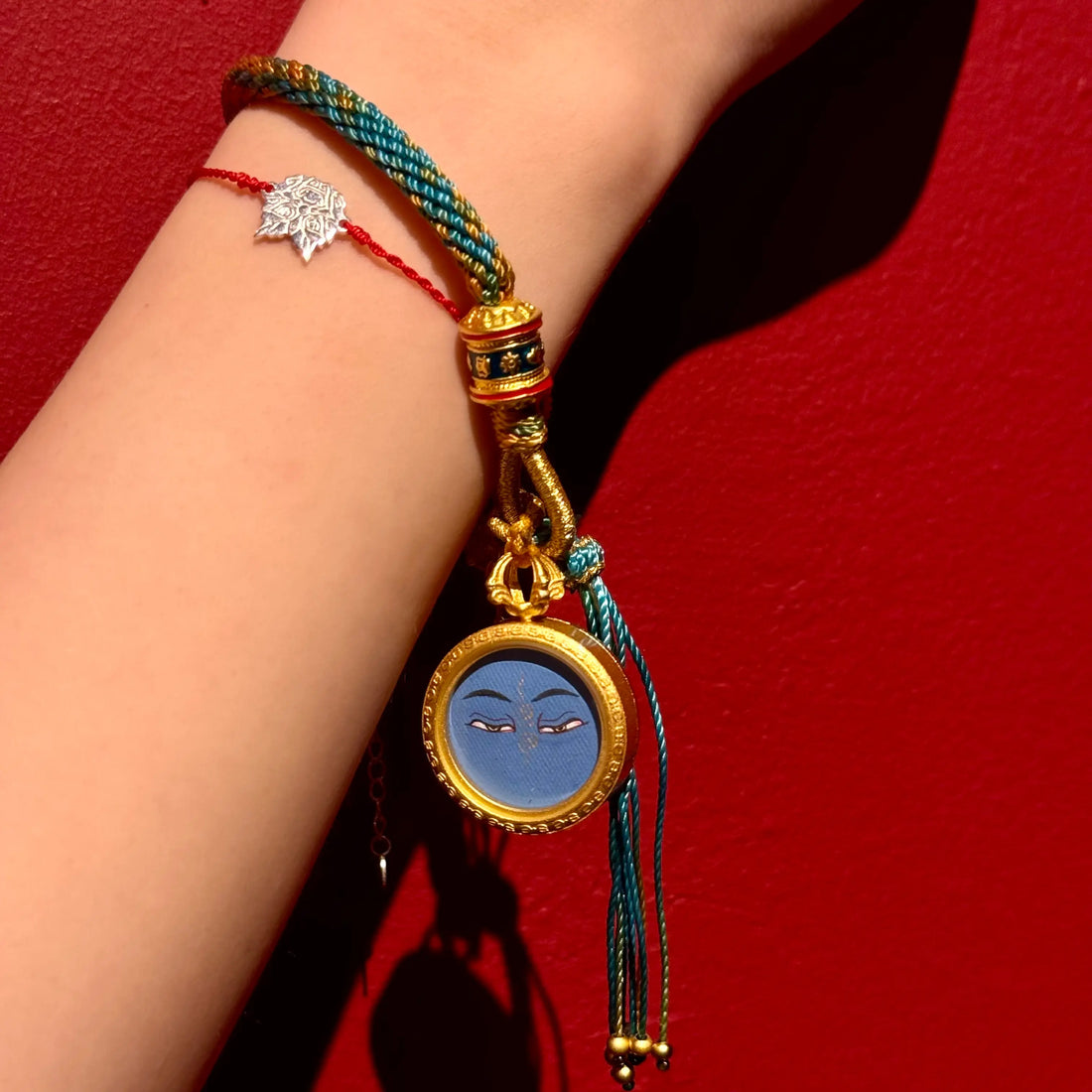 Medicine Buddha (Bhaiṣajyaguru) Eye Bracelet（药师佛法眼手串）