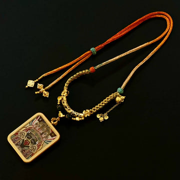 Zakilam Thangka Pendant（扎基拉姆唐卡佛牌）