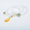 Three Circles  Clear Quartz Bracelet