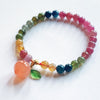 Tourmaline Peach Bracelet