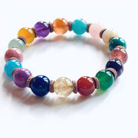 Natural Multi-crystal Bracelet