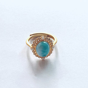 Larimar Ring