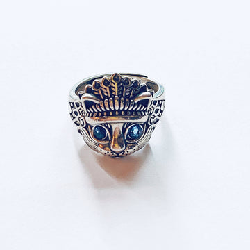 Sapphire Cat Ring