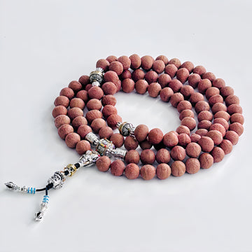 Fengyanputi 108 Bodhi Buddha Head Prayer Beads 11mm