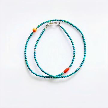 Turquoise Double Circle Bracelet