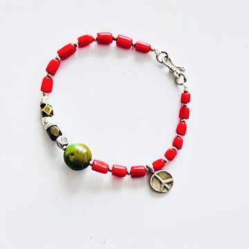 Red Coral Bracelet