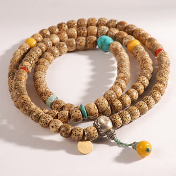 Star and Moon Bodhi Beads