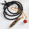 Nine-eyed Dzi Bead Necklace