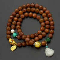 Three Circle Agate Bracelet