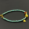 Turquoise and Amber Bracelet