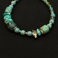 Turquoise Bracelet（原矿绿松石多宝手串）