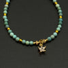 Turquoise Bracelet（雾霾蓝原矿绿松石手链）