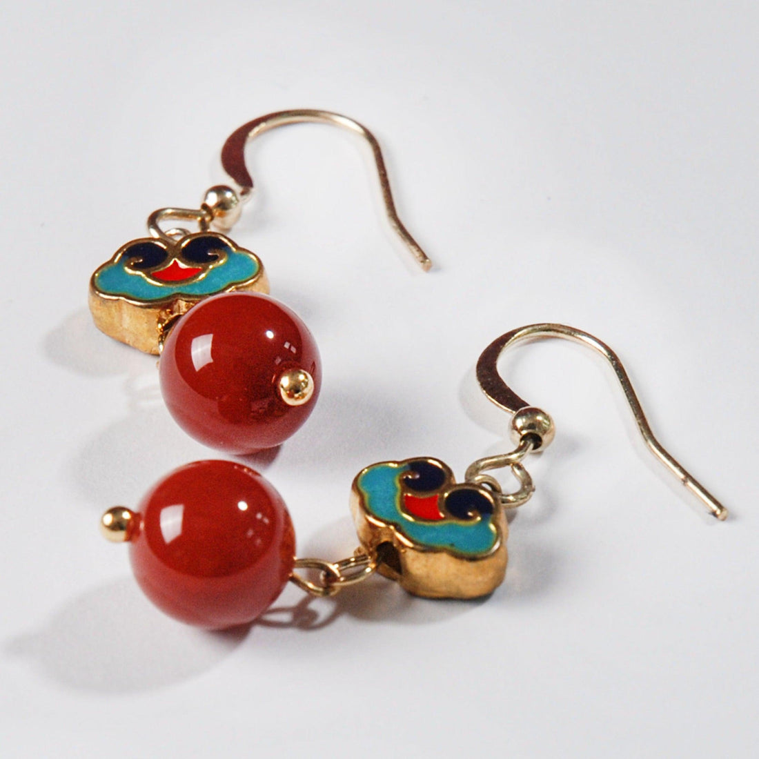 SouthRed Agate Wishful Eardrop