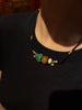 Old Tibetan Multi-Gem Necklace | Antique Amber & Old Turquoise （藏地老物件多宝项链老蜜蜡・老绿松石 牦牛骨）