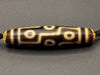Buddha Heart Dzi Bead, Nine-Eyed Dzi & Three-Eyed Guru Rinpoche Dzi Necklace （佛心达洛＆九眼＆莲师三眼天珠项链）