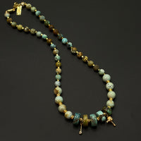 Turquoise Necklace（原矿绿松石项链）