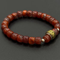 Southred Agate Bracelet （牛血火焰红南红手串）