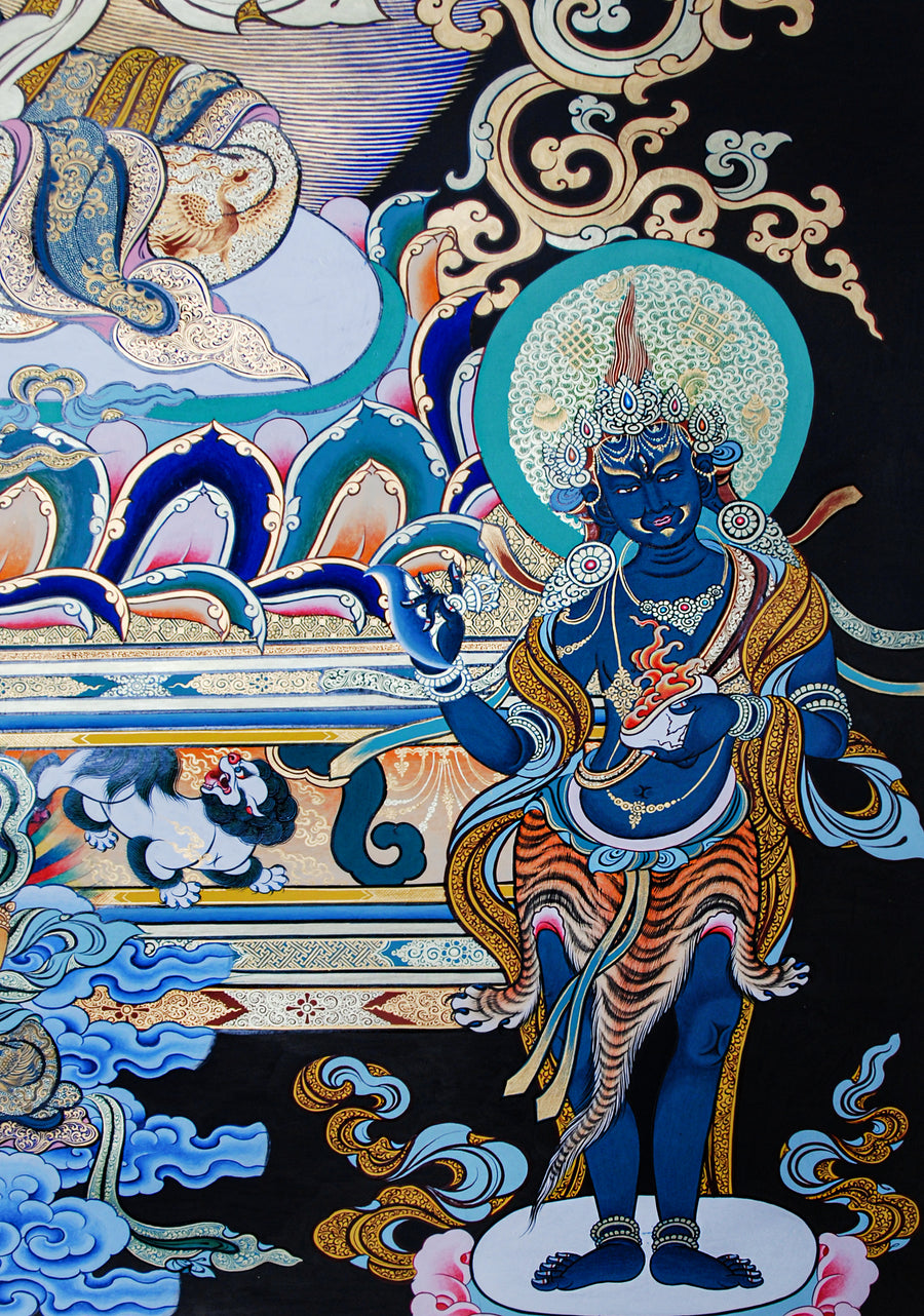 Sang Jiejia Bodhisattva Green Tara