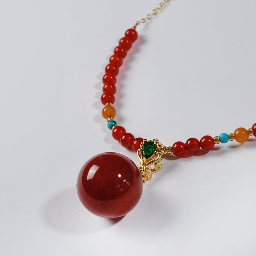 SouthRed Agate Pendant