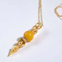 Amber Vajra Women's Pendant - BTSAN PO