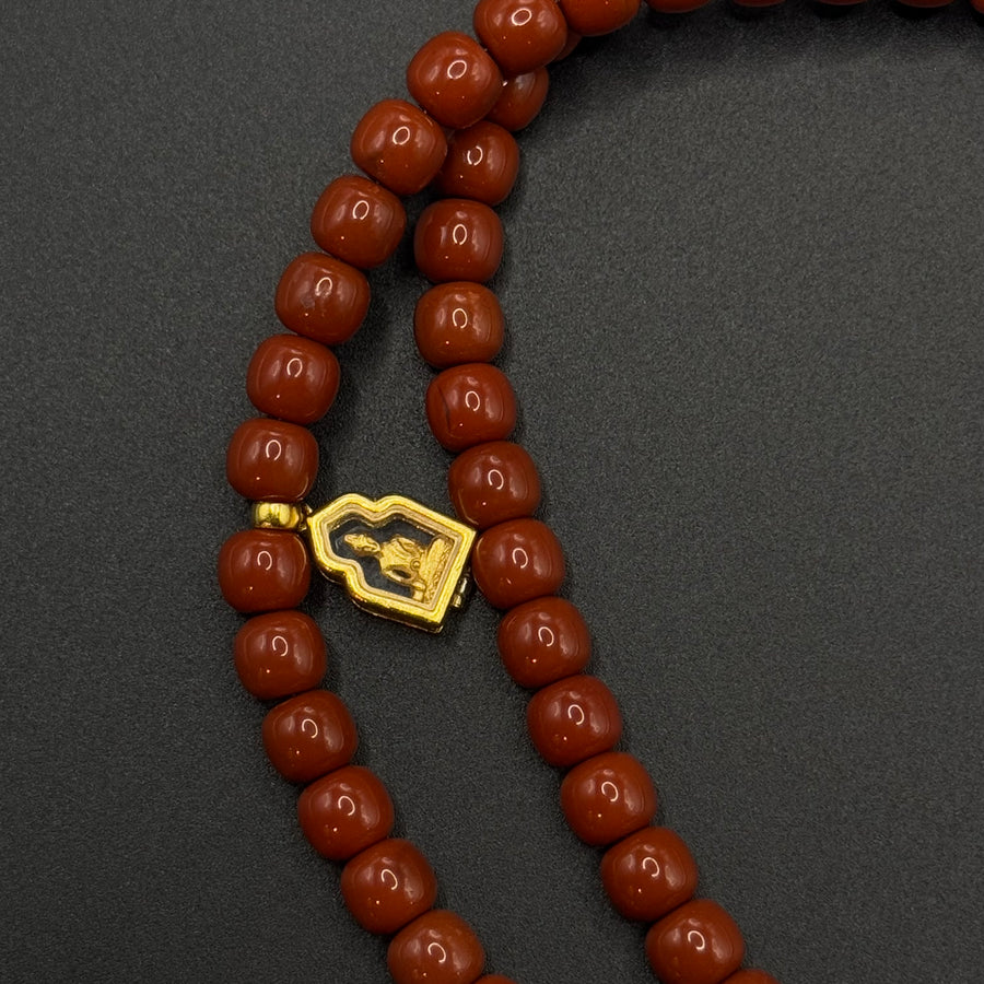 Southred Agate 108 prayer beads