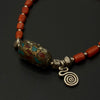 Red Coral Demon-Conquering Pestle Bracelet