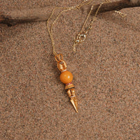 Amber Vajra Women's Pendant