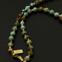 Turquoise Necklace（原矿绿松石项链）