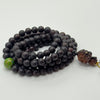 108 Rosewood prayer beads & Akasagarbha Bodhisattva& Lacquer Bead （降真香108颗& 虚空藏菩萨&大漆珠）