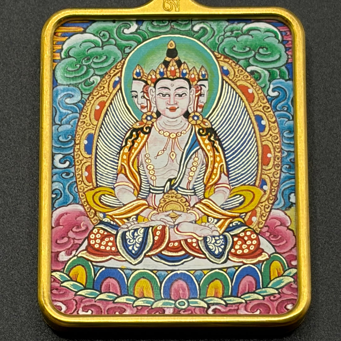Vairocana Buddha Thangka (大日如来唐卡）