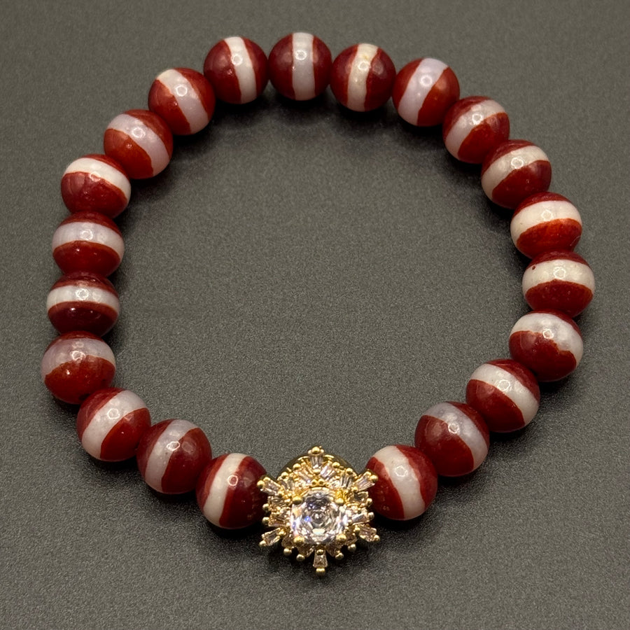 Dzi Bead Bracelet （一线药师巴西玛瑙天珠）