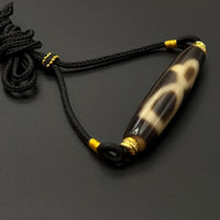 Abundance Dzi Bead Necklace (财神天珠）