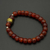 Southred Agate Bracelet （牛血火焰红南红手串）