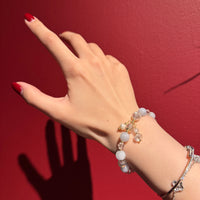 Aquamarine Crystal Bracelet