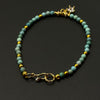 Turquoise Bracelet（雾霾蓝原矿绿松石手链）
