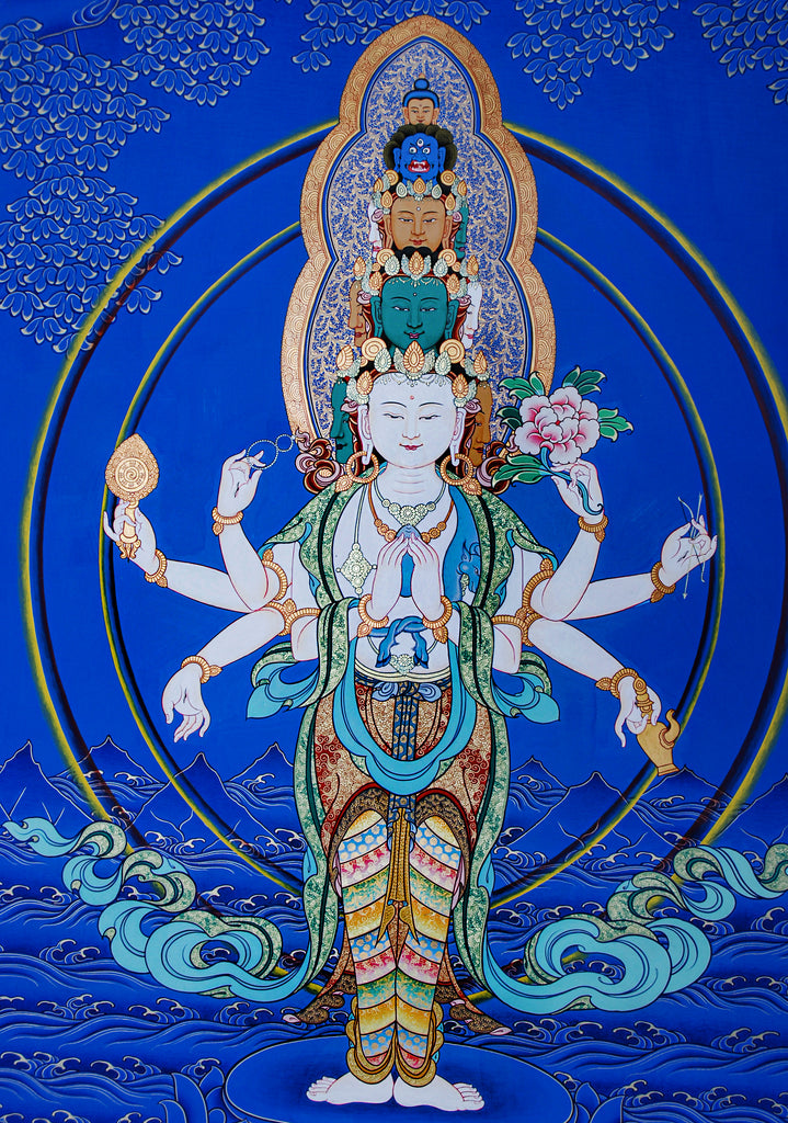 Ga Zangben Eleven-Faced Avalokitesvara