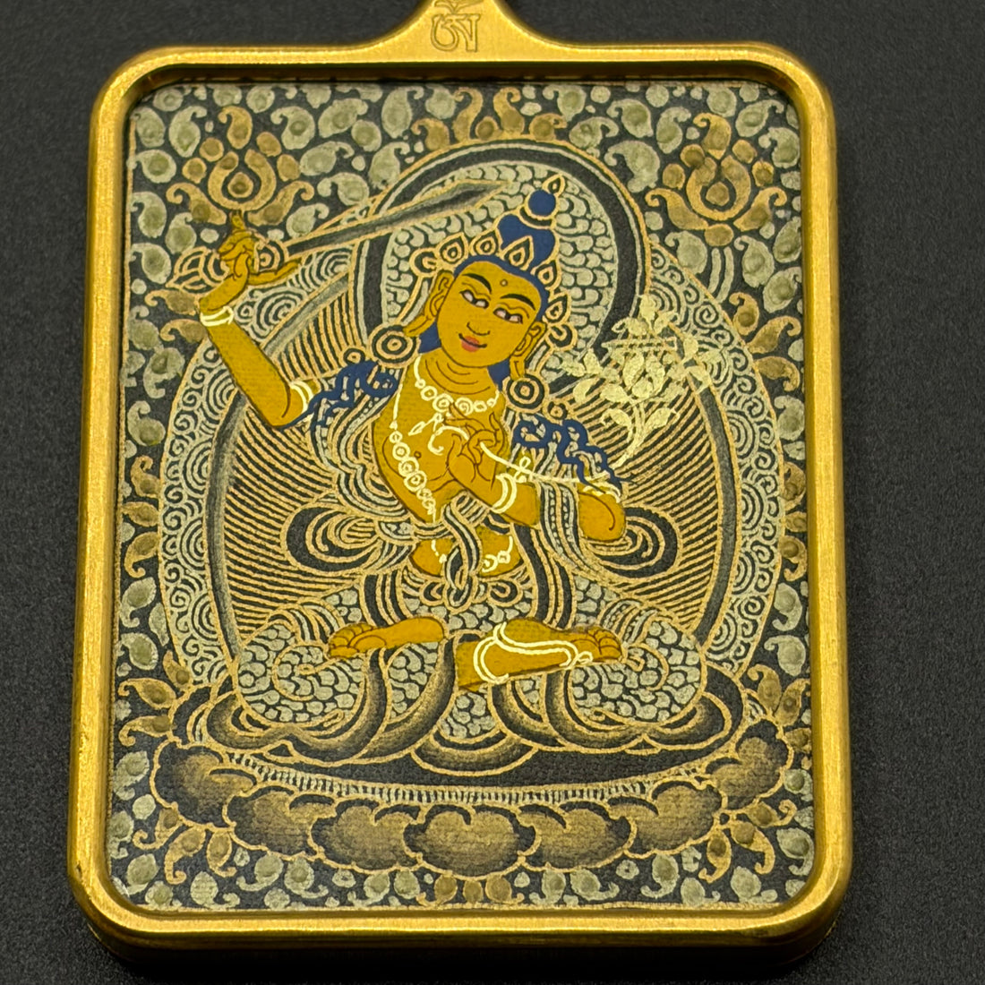 Manjushri Bodhisattva Thangka (文殊菩萨唐卡）